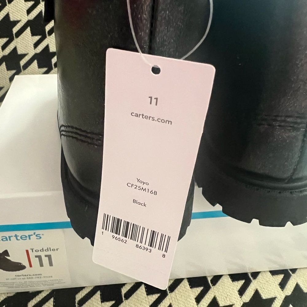Carter's Yoyo Bow Accent Boot-Size 11 - Picture 4 of 7